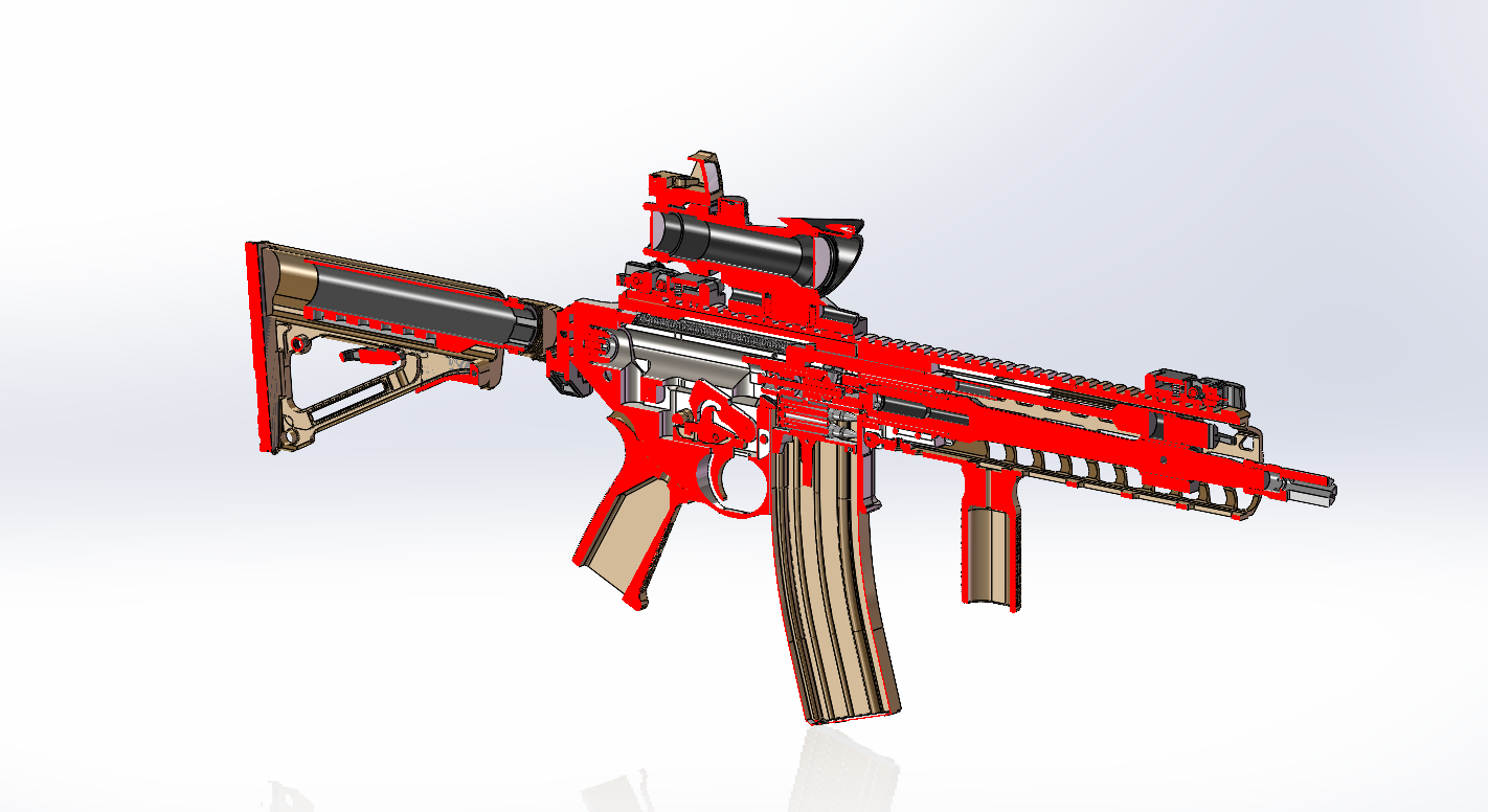 SIG MCX VIRTUS建模模型